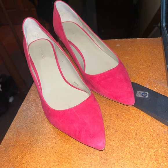 Ann Taylor Shoes - Ann Taylor Elegant Red Women's heels